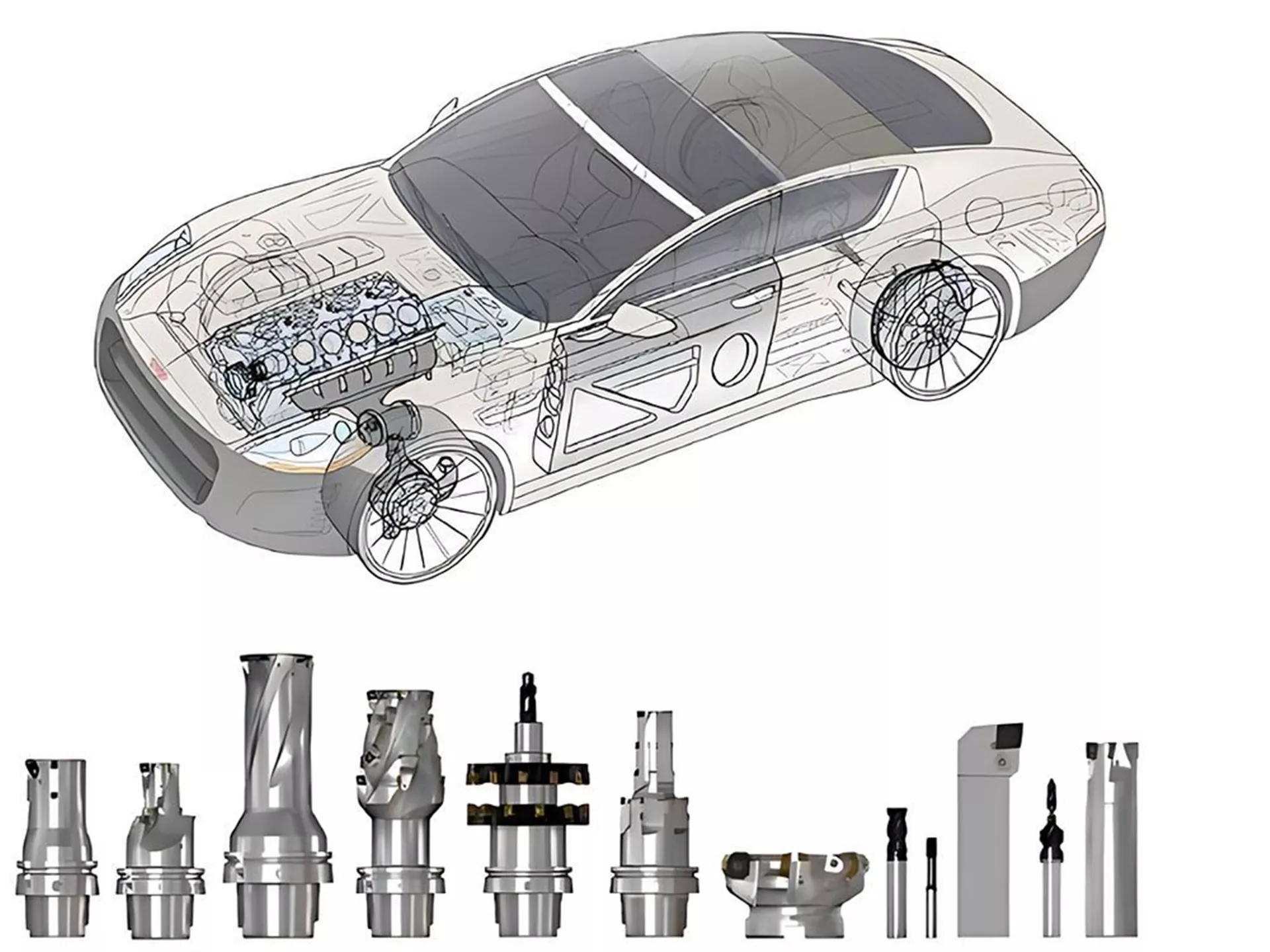 Yg-1 özel takımlar otomotiv