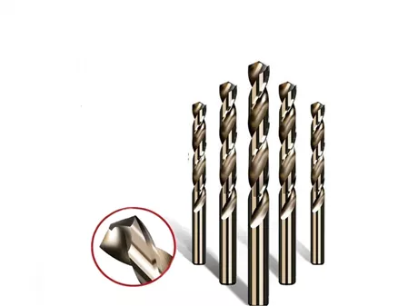 HSS drills with cylindrical shank